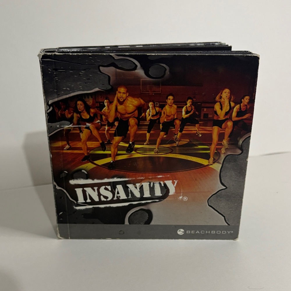 Beachbody Insanity Fitness DVD Collection 10 discs workout Cardio fit